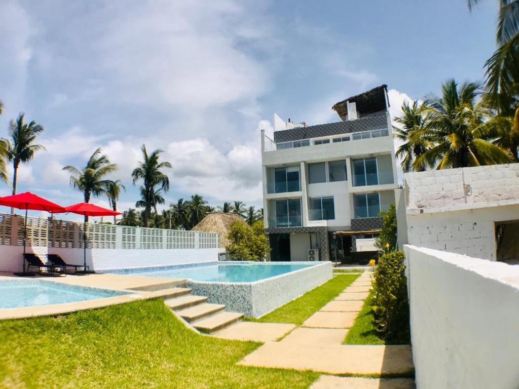 Hotel "Casa Mangata" Puerto Arista Kültér fotó